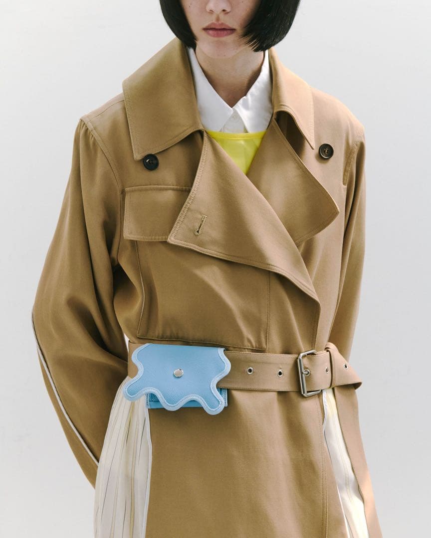 nori enomoto　wave mini chain ブルー