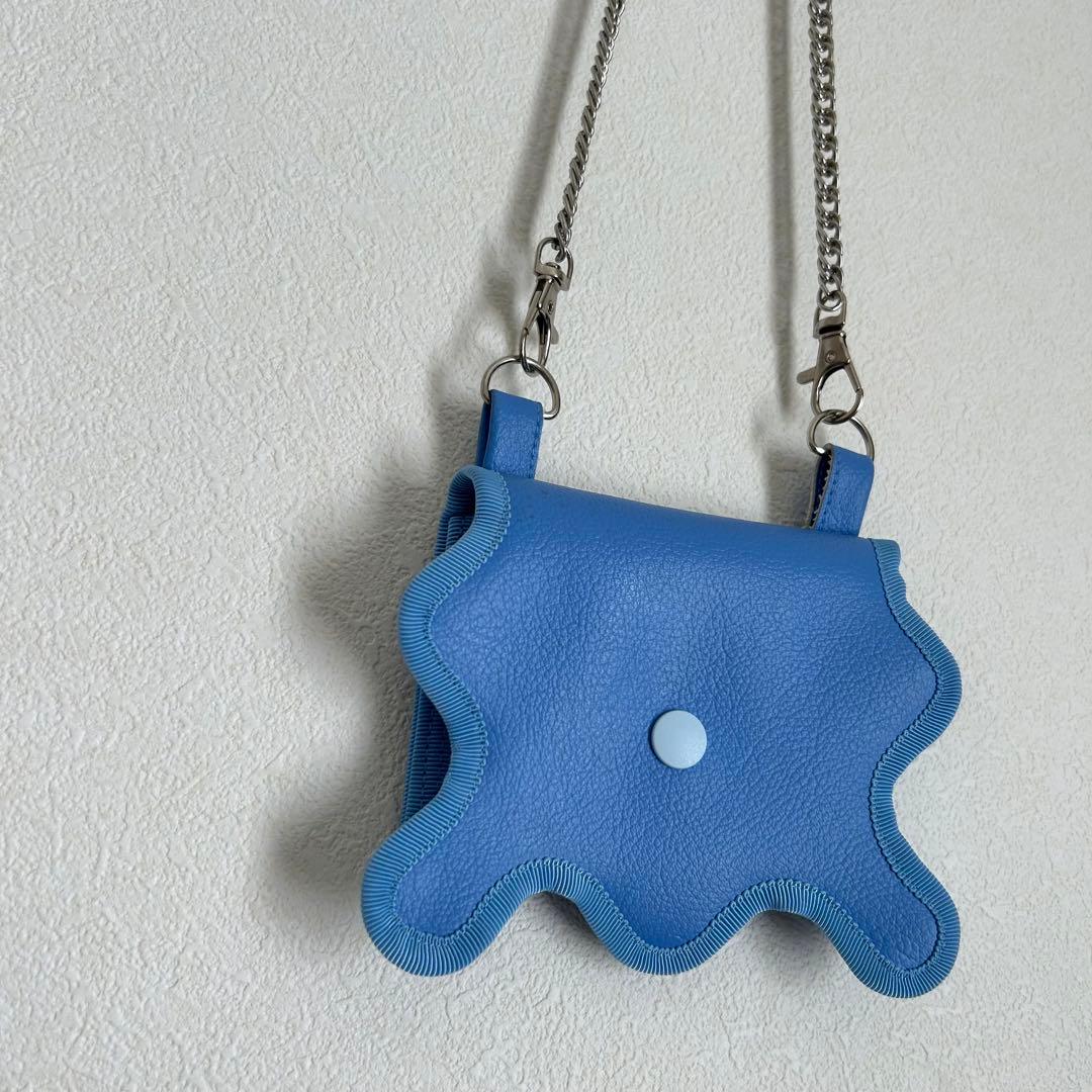 nori enomoto　wave mini chain ブルー