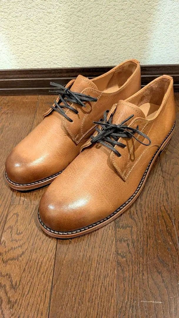 PADRONE 革靴　ブーツ　ベージュ