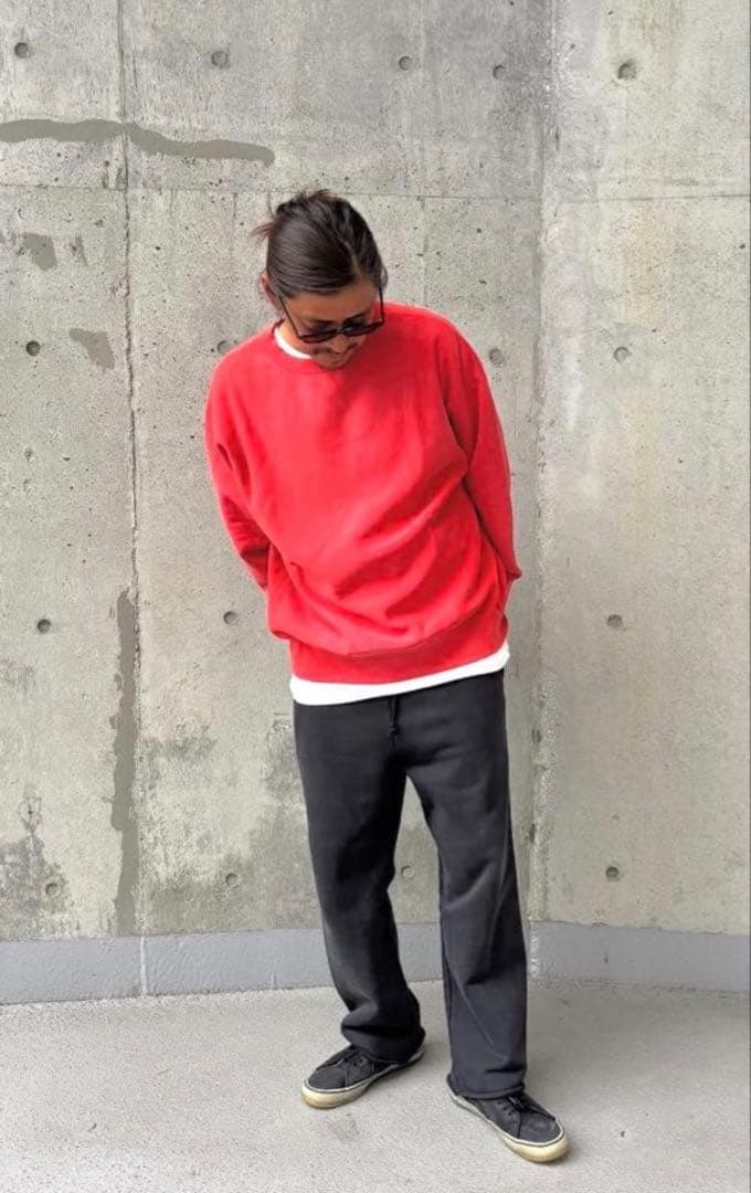 WAX(ワックス) / VINTAGE SWEAT SHIRTS - RED
