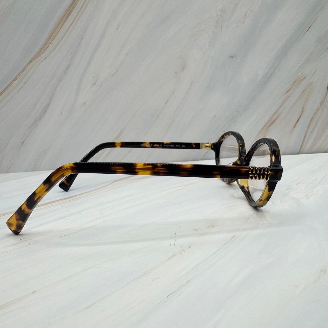 極美品【ミュウミュウ】ウォニョン着用　サングラス　べっこう柄　ケース付