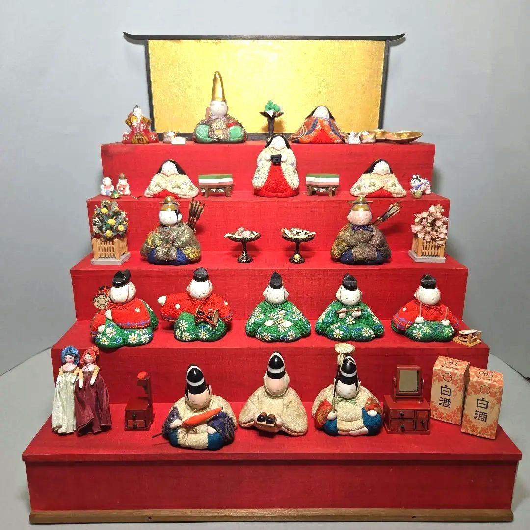 【lenge 】大正雛と雛道具2点おまとめ