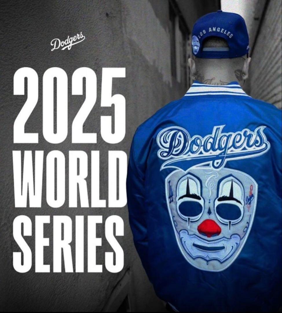 新品未使用　ドジャーズ　ミスターカートゥーン　スターター　ジャケット　Lサイズ