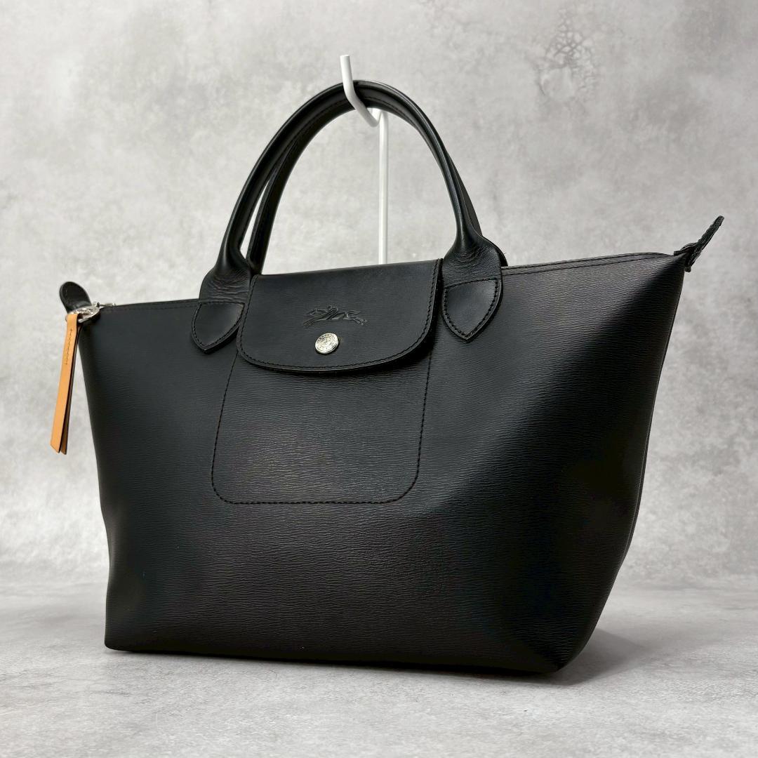 【美品】ロンシャン ル プリアージュ エナジー ハンドバッグ