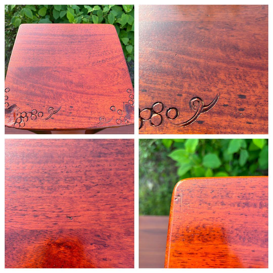 オールドメゾン/吉川商事　葡萄園　花台　飾り台　電話台　希少ヴィンテージ