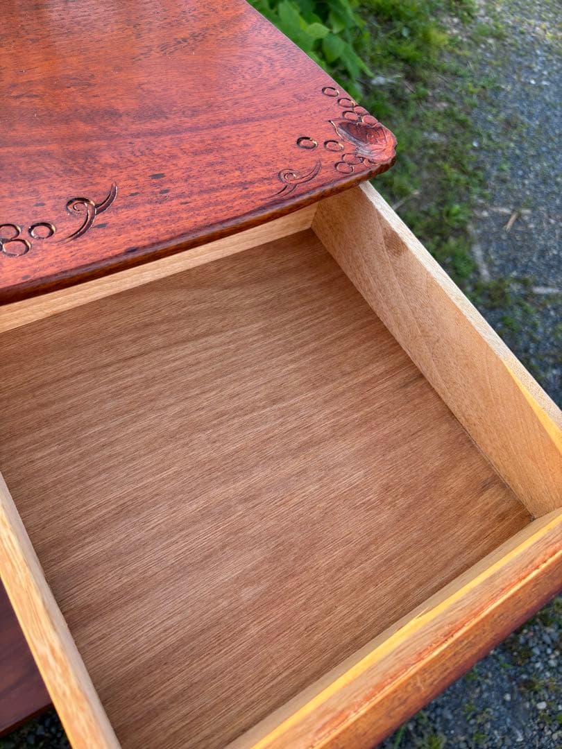 オールドメゾン/吉川商事　葡萄園　花台　飾り台　電話台　希少ヴィンテージ