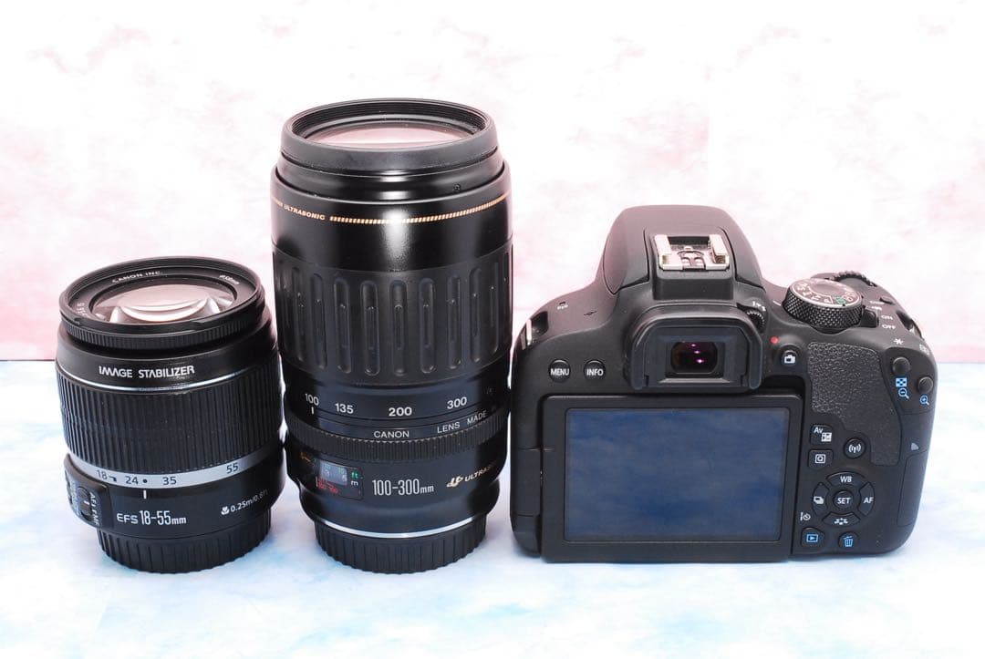 Canon Kiss X9i★手ぶれ補正標準＆超望遠★スマホ転送★バッグ付