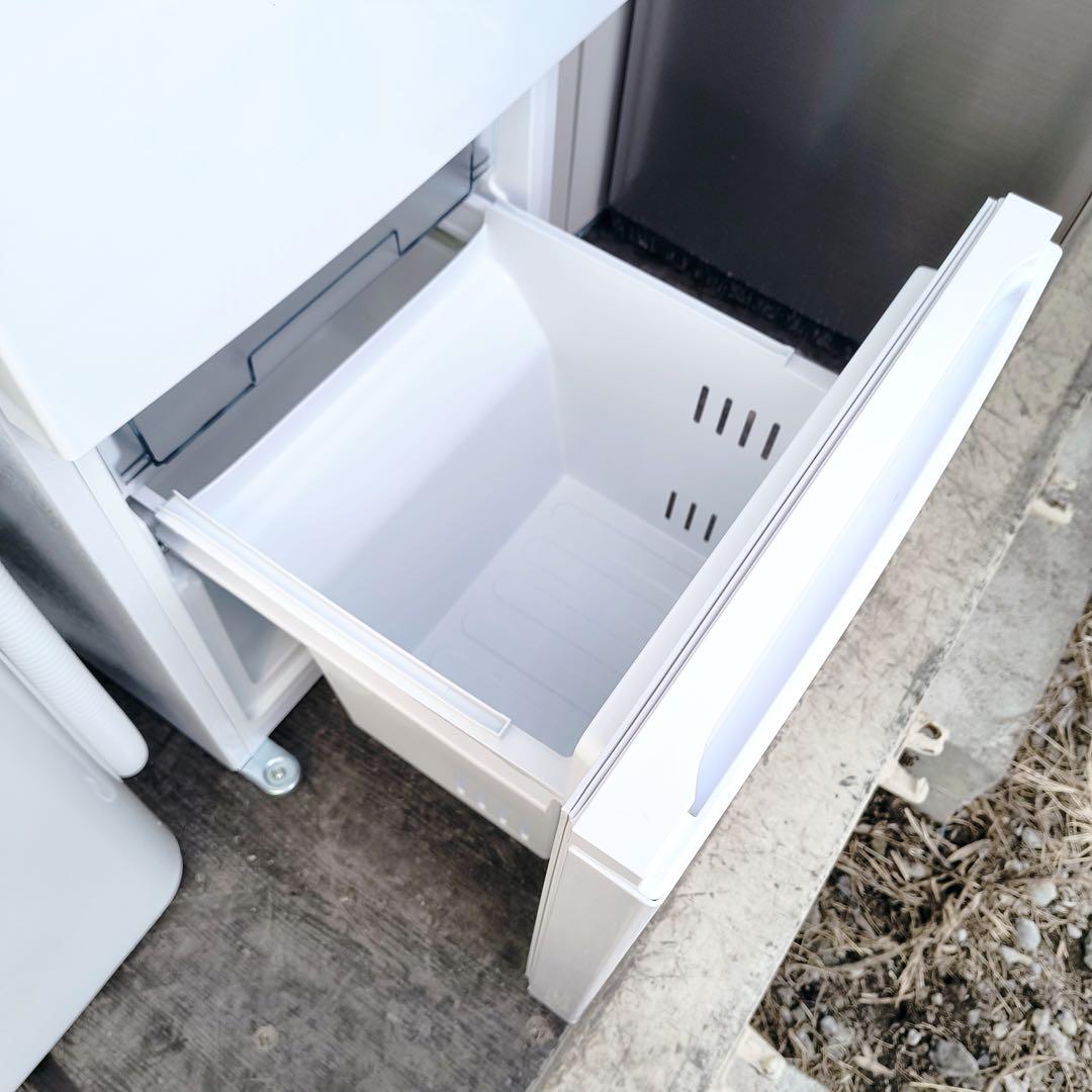 42運搬取付無料！シンプルホワイト・REFAGE冷蔵庫RORO洗濯機2台セット！