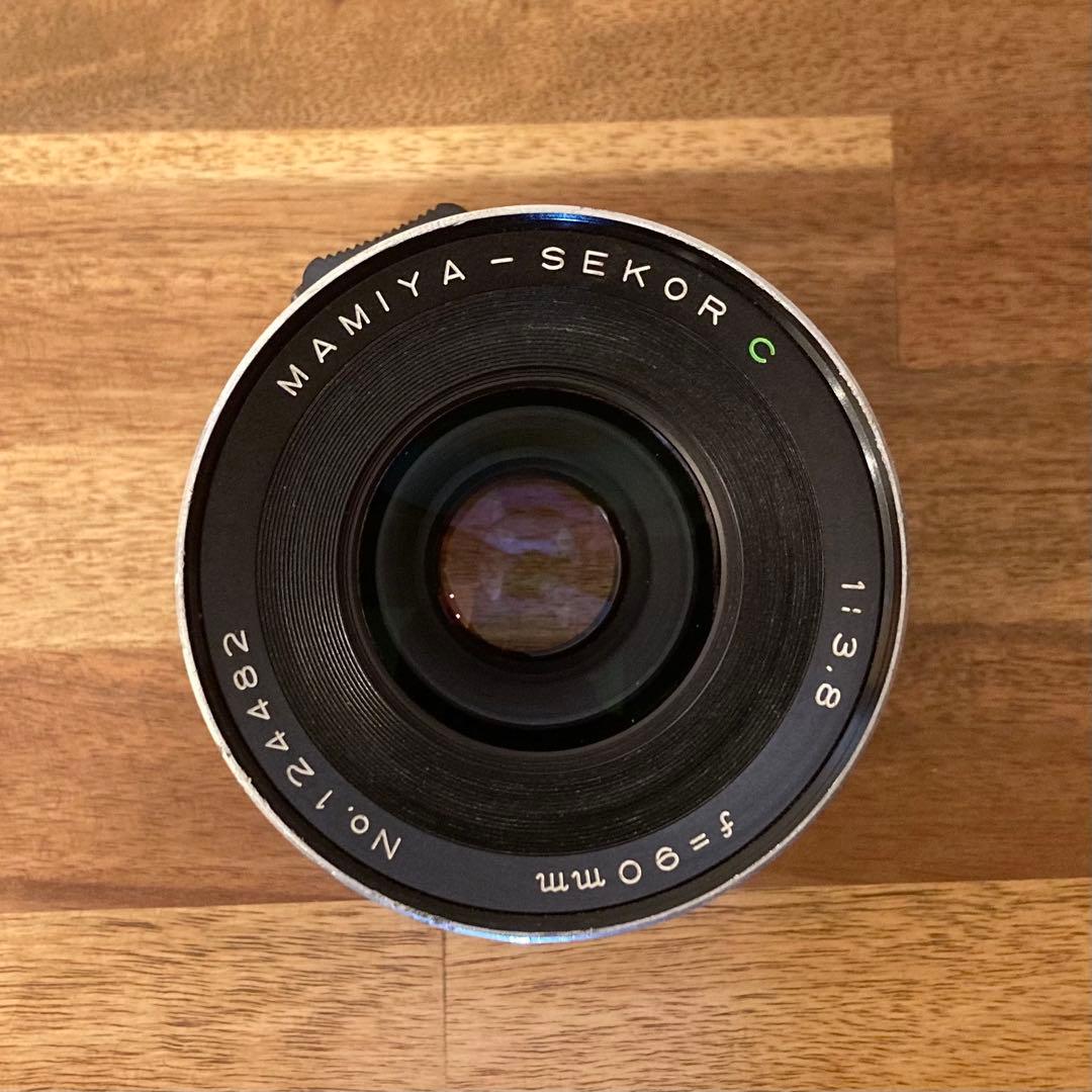 フィルムカメラ MAMIYA-SEKOR C 90mm F3.8