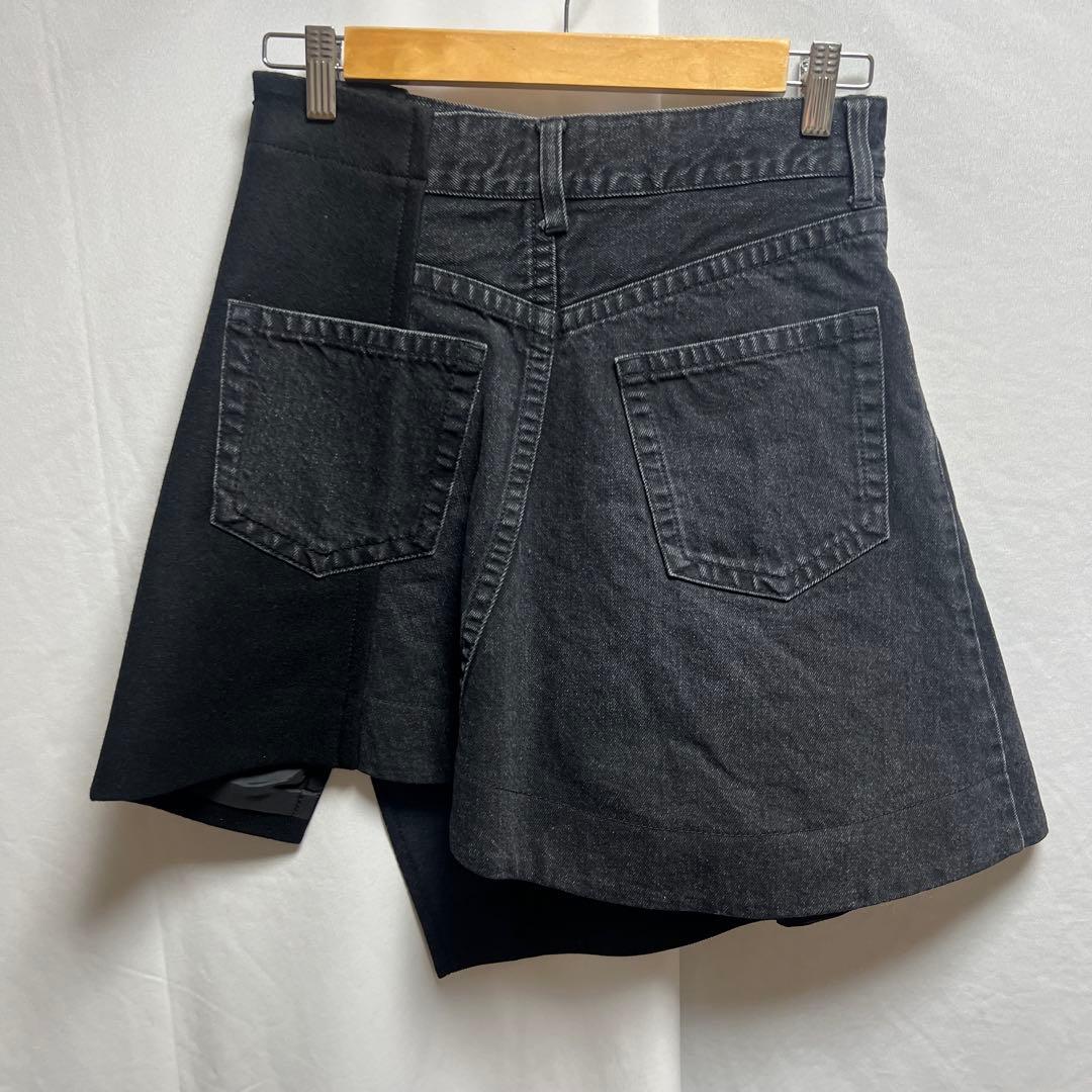 sacai Denim x Wool Melton Skirt スカート　1