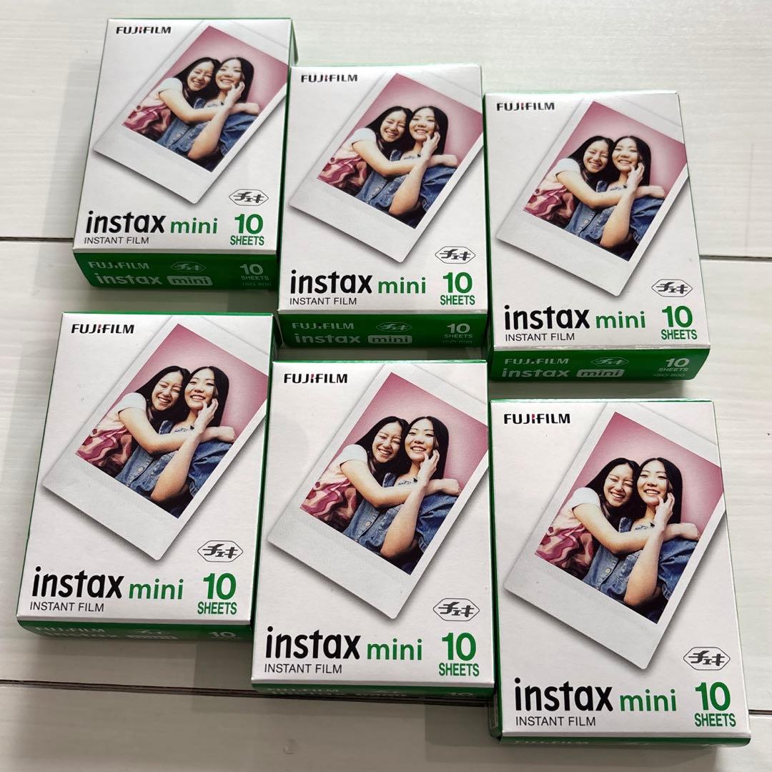 instax mini フィルム　１０枚×6箱