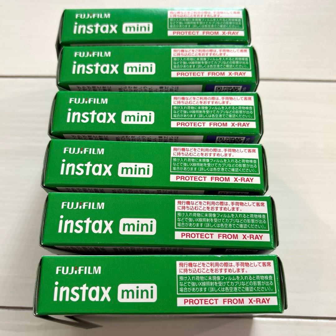 instax mini フィルム　１０枚×6箱