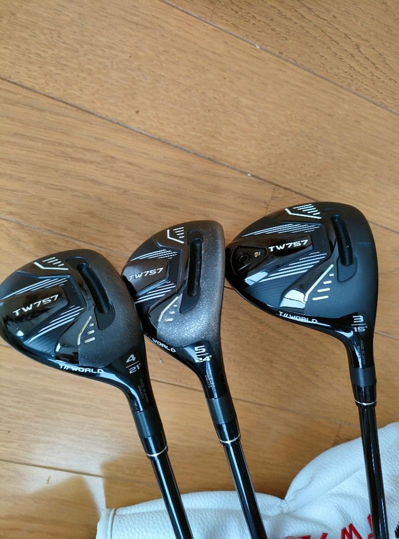 ホンマゴルフ　TW757 3w 4u 5u 3本セット