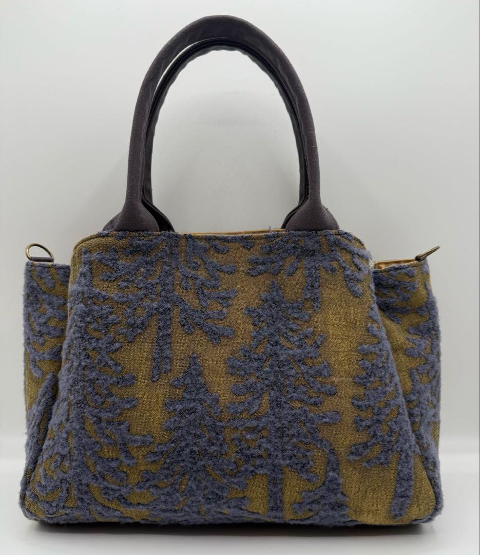 ミナペルホネン metsa ハンドメイドバッグ 1027Ⓓ