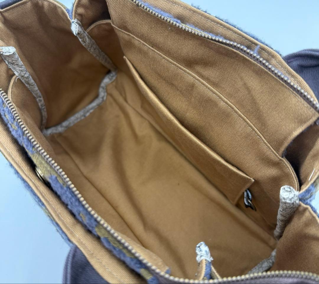 ミナペルホネン metsa ハンドメイドバッグ 1027Ⓓ