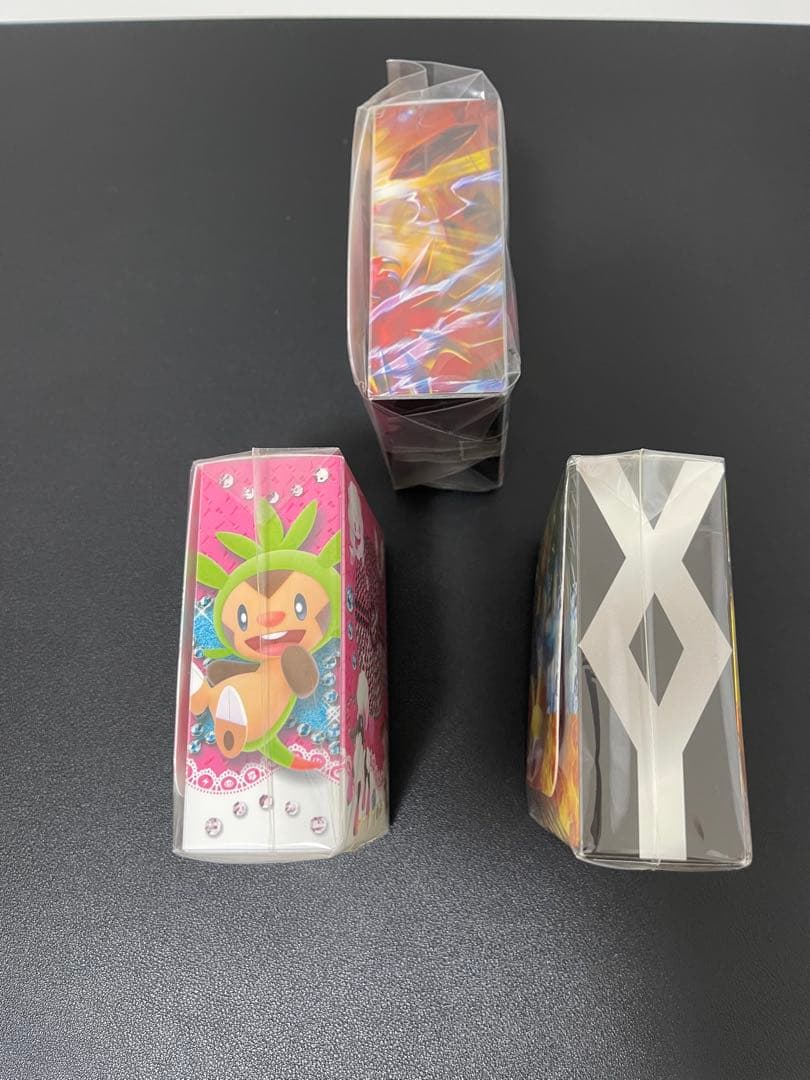ハーフデッキケース　3点　＋カードボックスまとめ売り xy