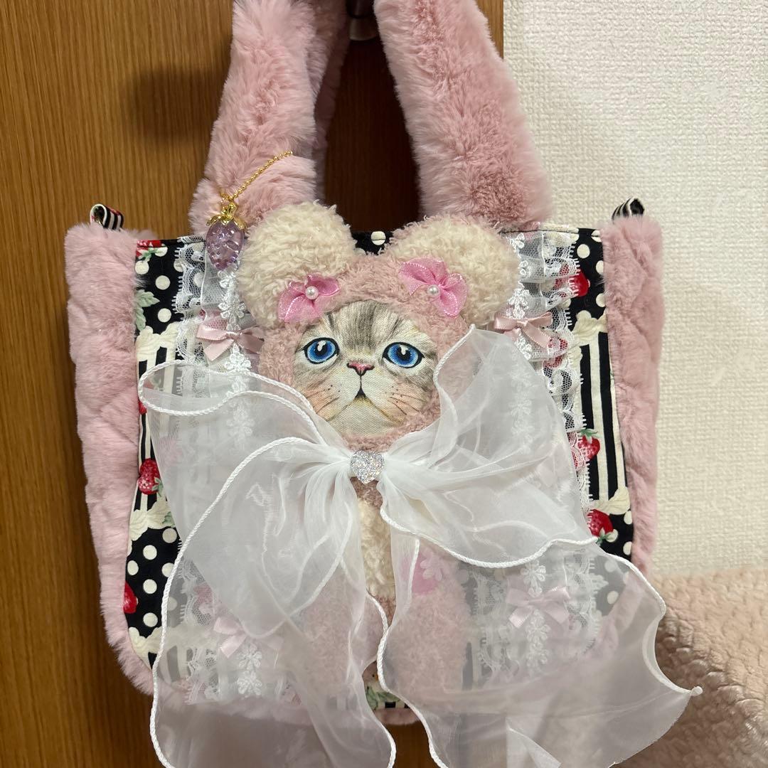 フ*ス様 コヤンイサムチョン　Bigルミちゃん ふわもこラウンドトート