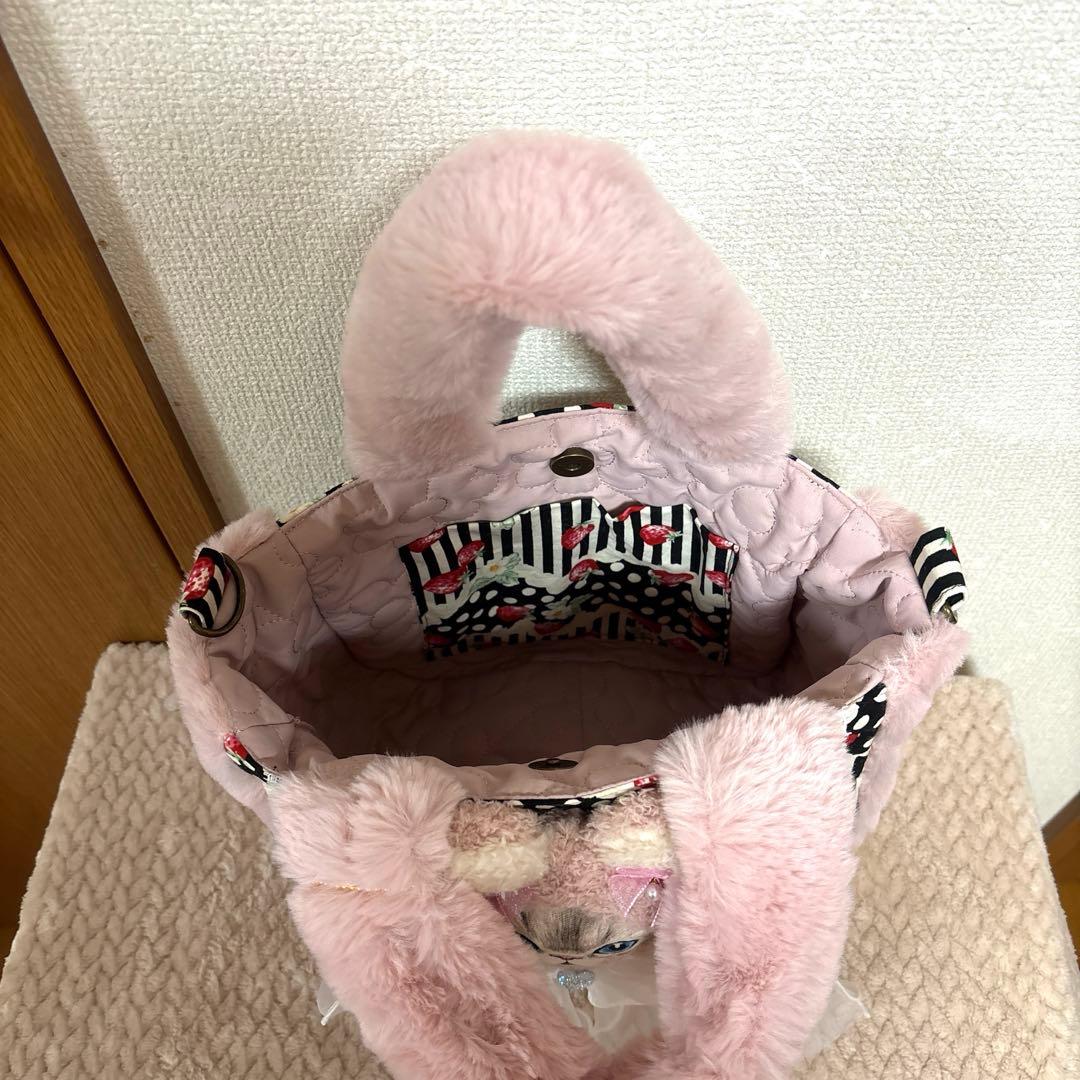 フ*ス様 コヤンイサムチョン　Bigルミちゃん ふわもこラウンドトート