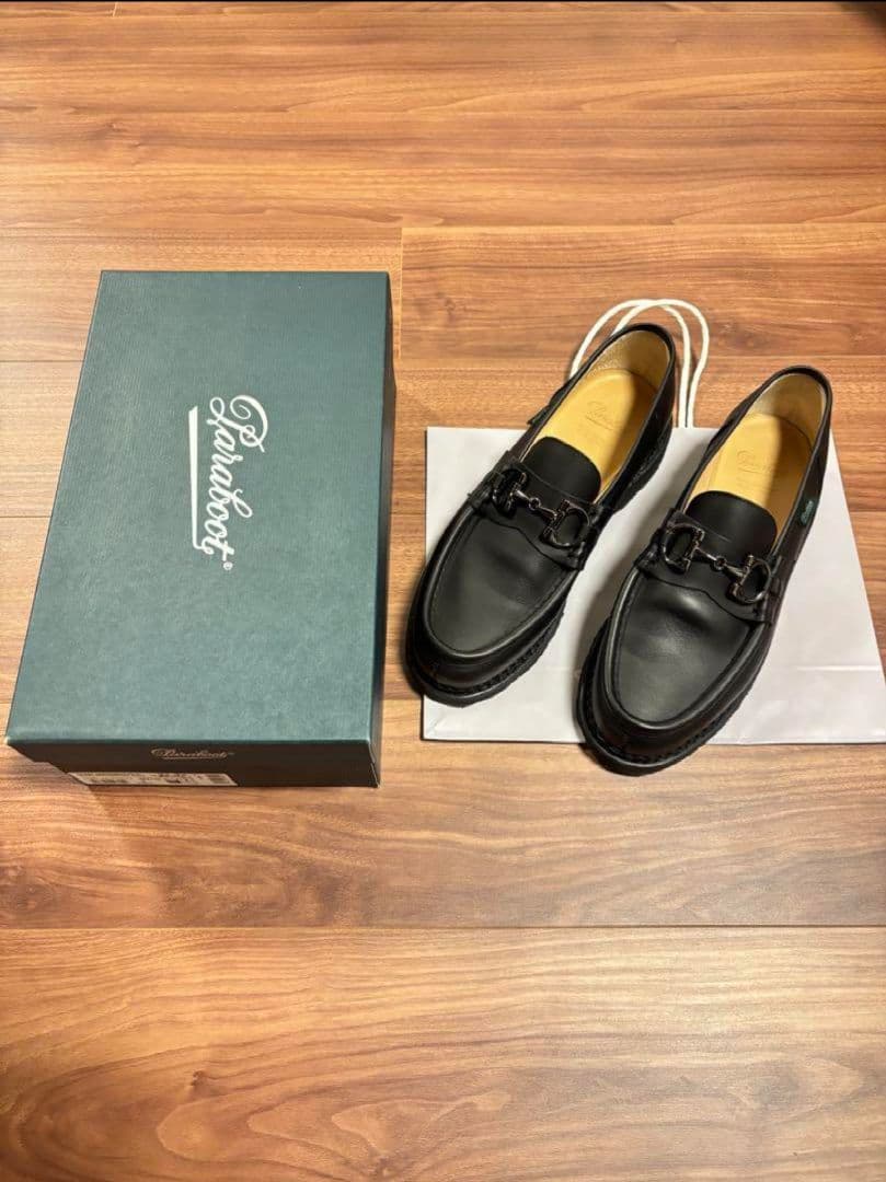 Paraboot REIMS MORS UK9 黒