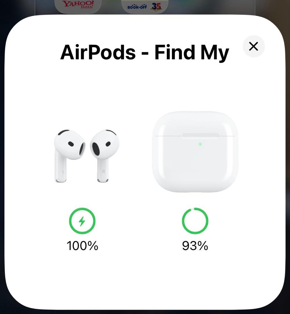 AirPods 4 ノイズキャンセリングあり