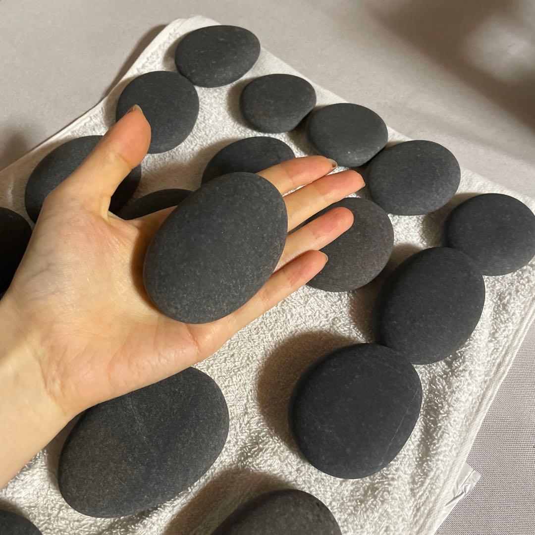【kiyoさま専用】ホットストーン　玄武岩　アリゾナ　マッサージストーン　33個