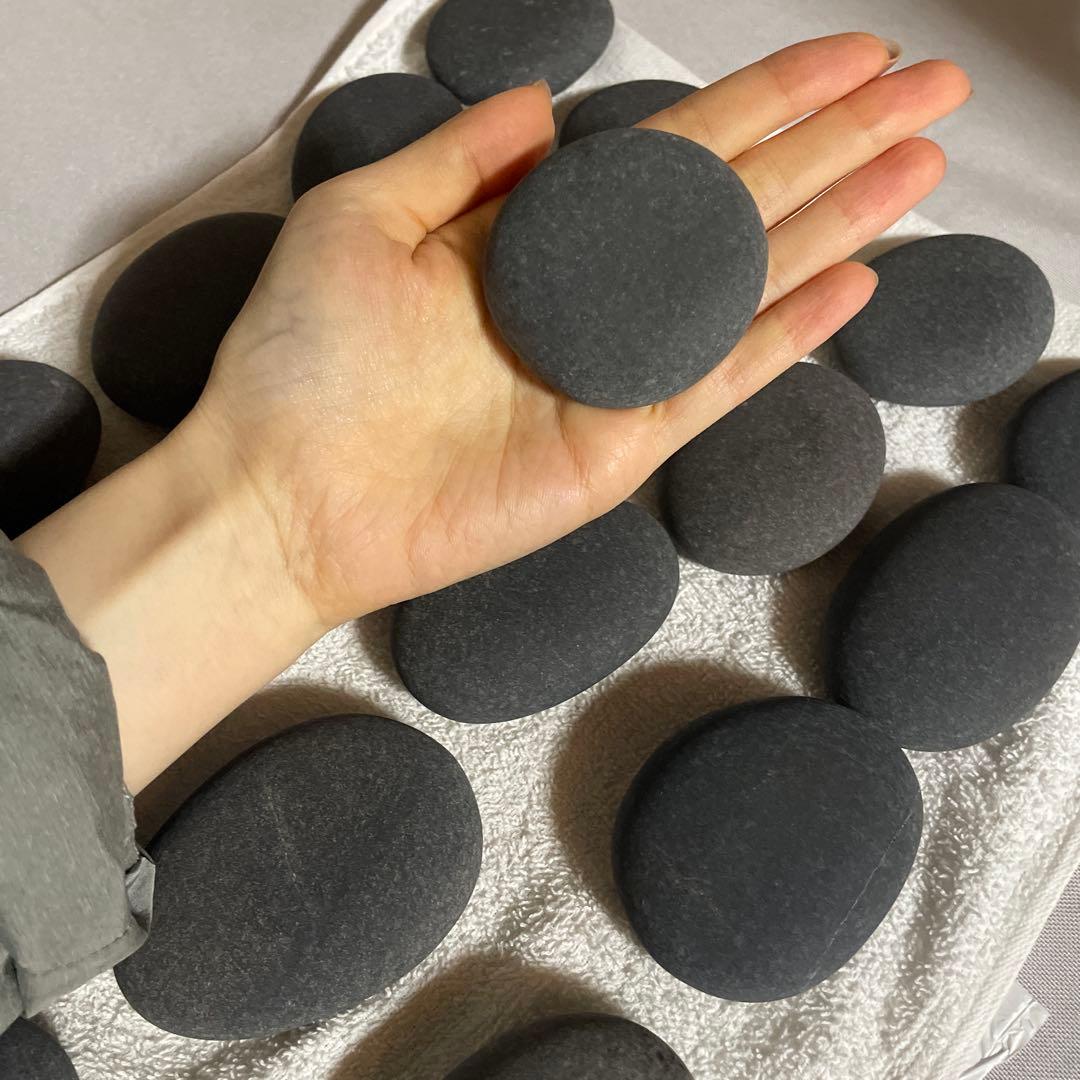 【kiyoさま専用】ホットストーン　玄武岩　アリゾナ　マッサージストーン　33個