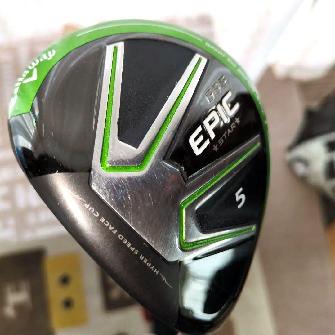 GBB EPIC STAR《レフティ》 5番 フェアウェイウッド