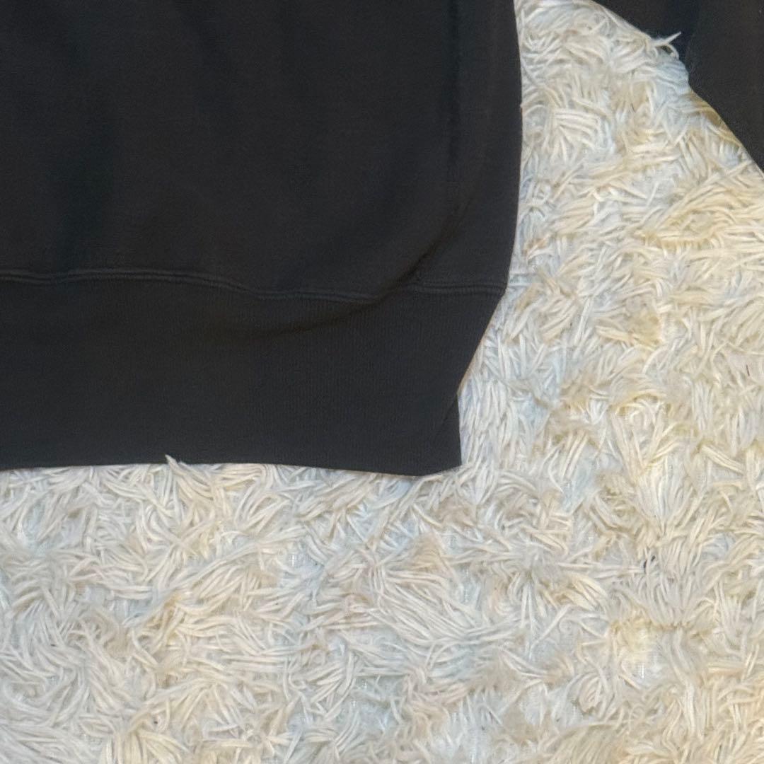 Champion NBA刺繍スウェット L 黒 USA製 希少