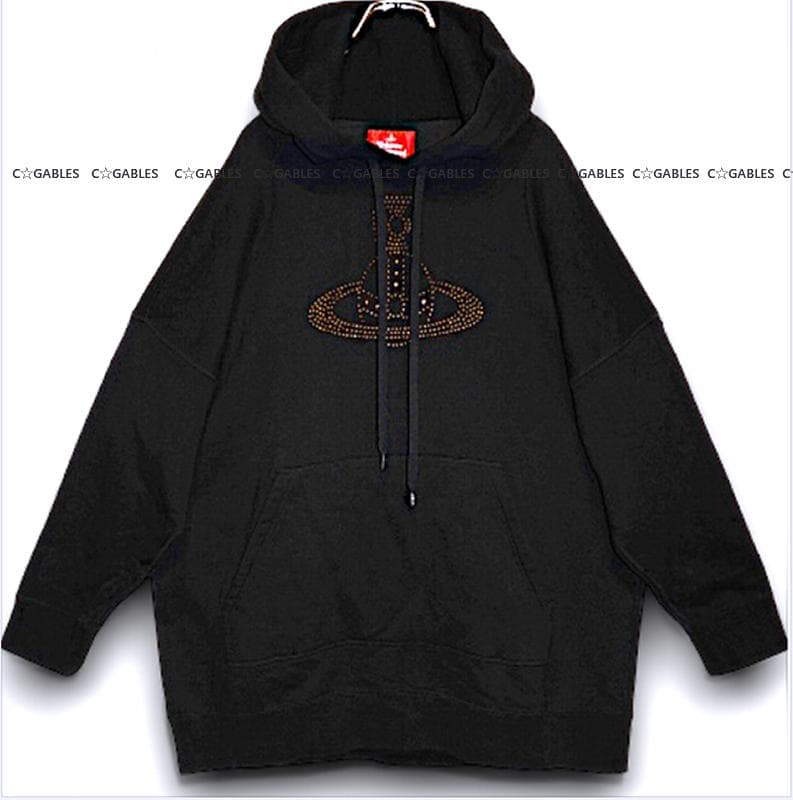 ヴィヴィアンウエストウッド　オーバーサイズ　スタッズオーブ　パーカー　レア　希少