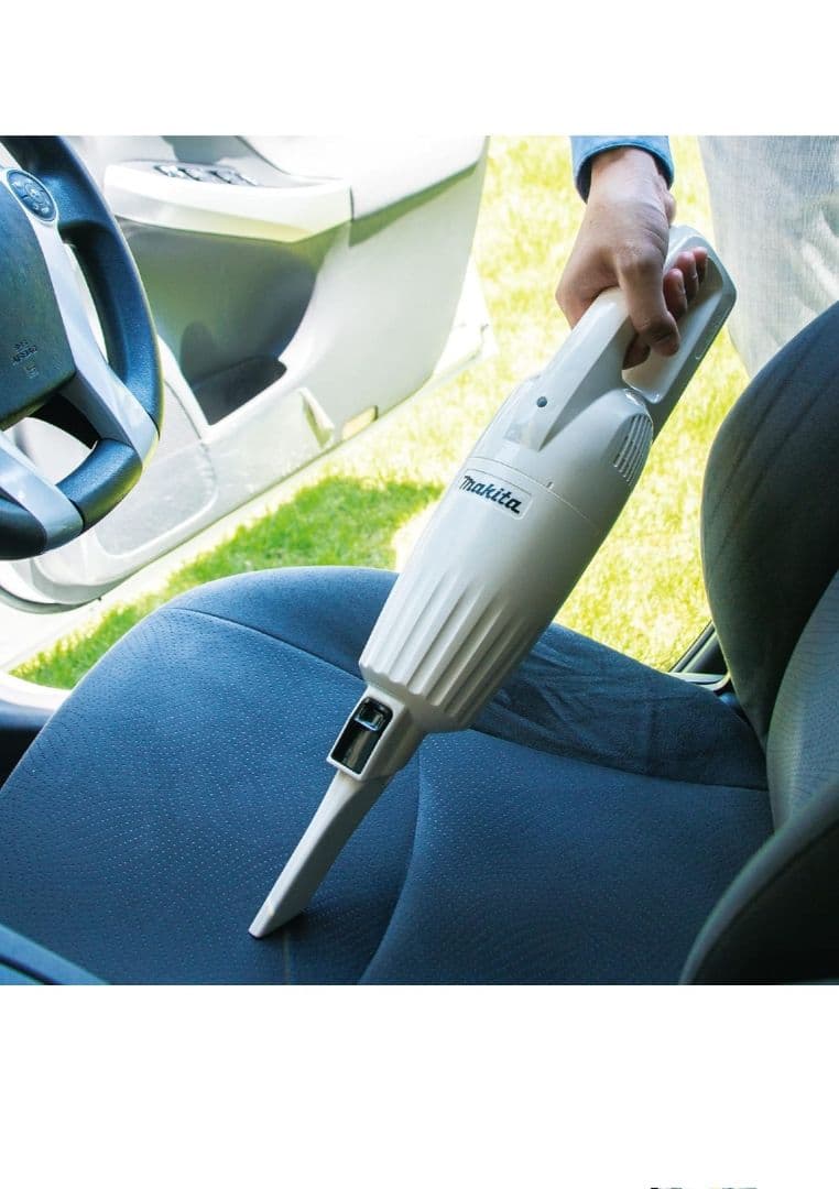 マキタ(Makita) 充電式クリーナ（アイボリー）バッテリ内蔵式 充電器付