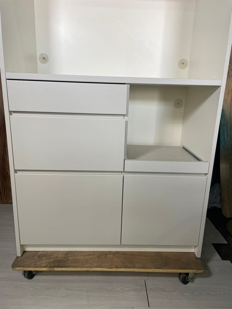 パモウナ 食器棚 レンジボード レンジ台