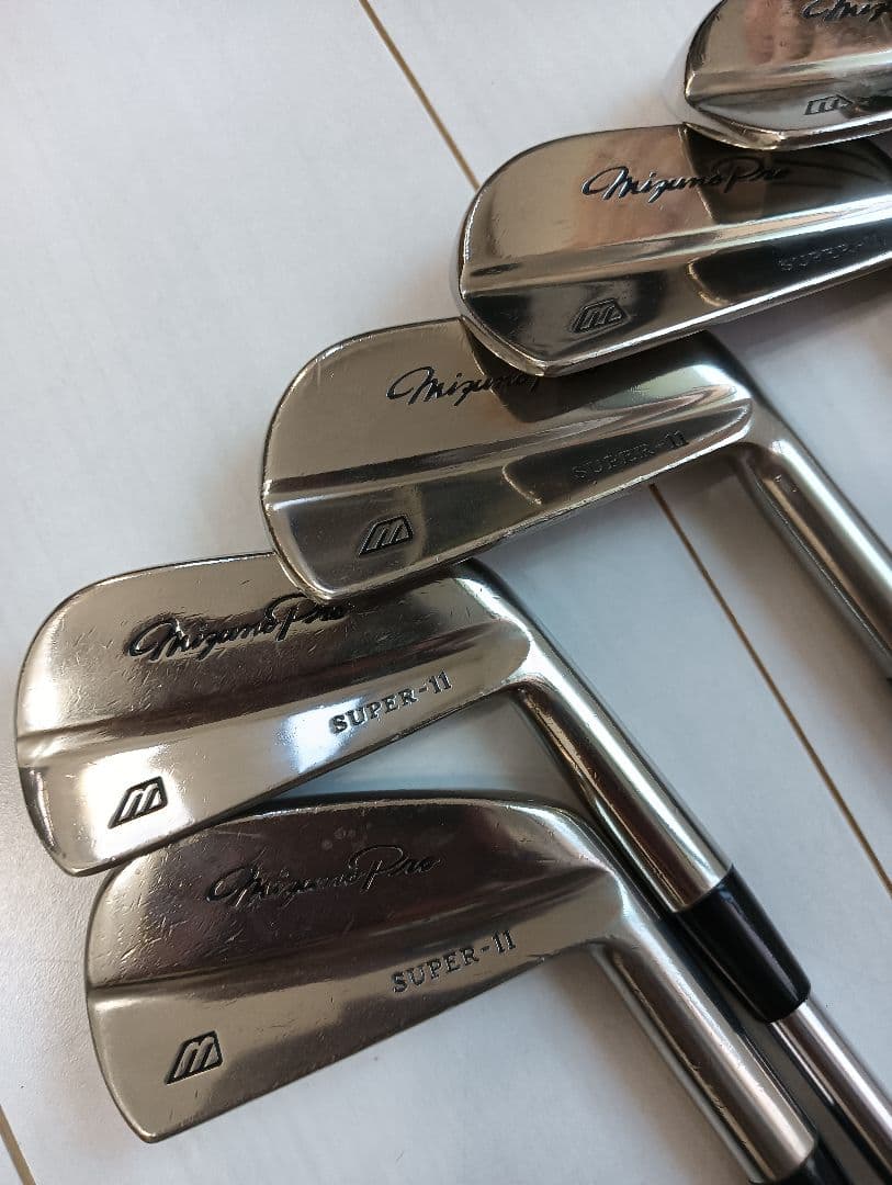 b*望様 軟鉄鍛造名器　Mizuno Pro SUPER-II 　アイアン 8本
