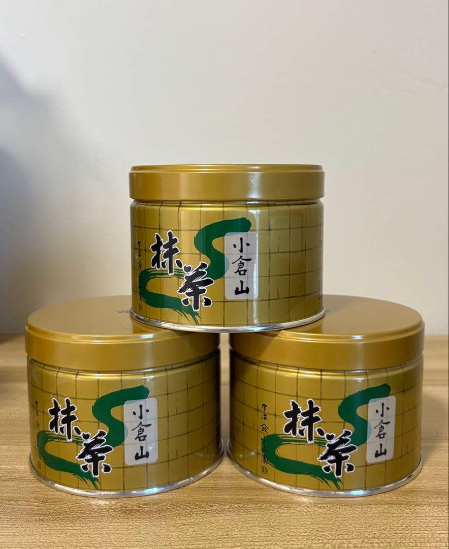 MATCHA 抹茶　山政小山園 抹茶 小倉山【OGURAYAMA】150g×3缶