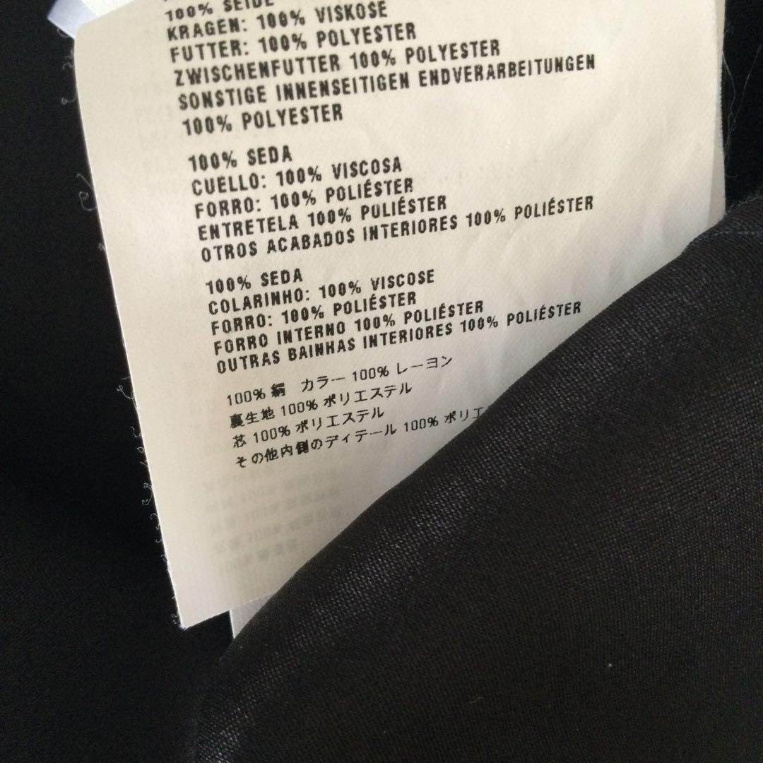 MIUMIU ブラックワンピース　シルク　かわいい　結婚式　38 美品　匿名送込