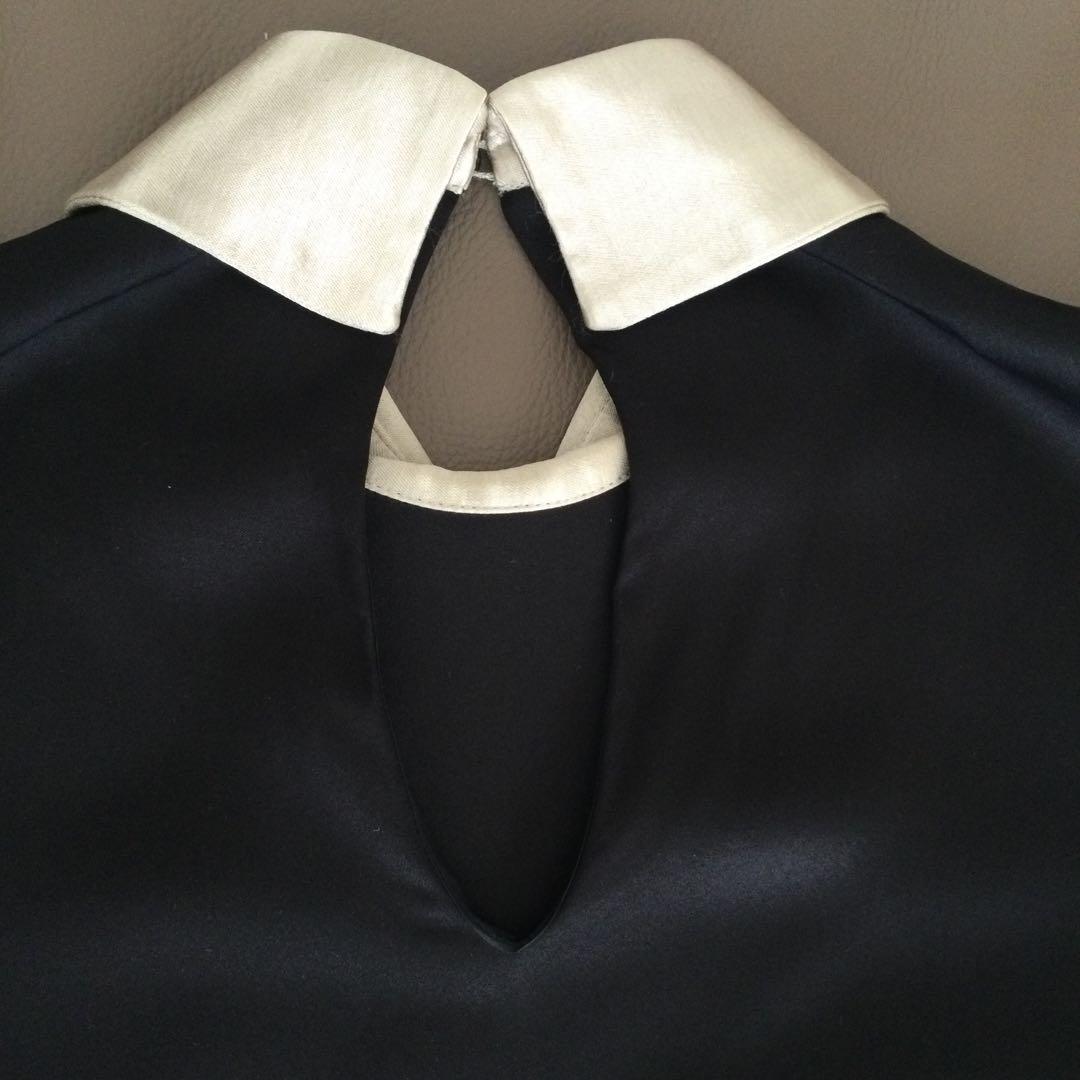 MIUMIU ブラックワンピース　シルク　かわいい　結婚式　38 美品　匿名送込