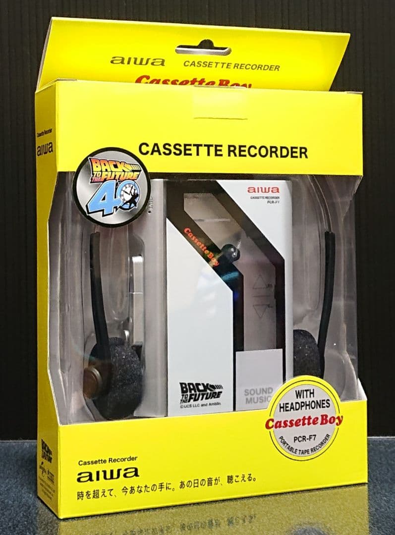 バックトゥザフューチャー Cassette Boy カセットレコーダー レプリカ