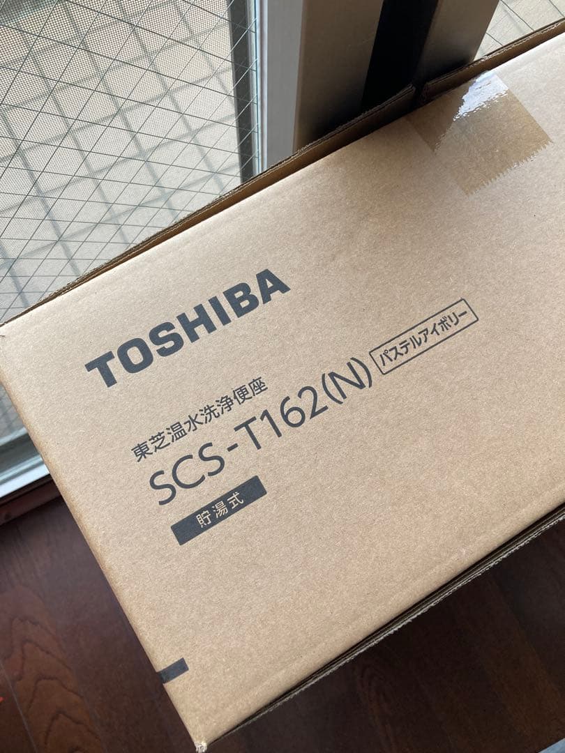 TOSHIBA(東芝) 温水洗浄便座 パステルアイボリー SCS-T162(N)