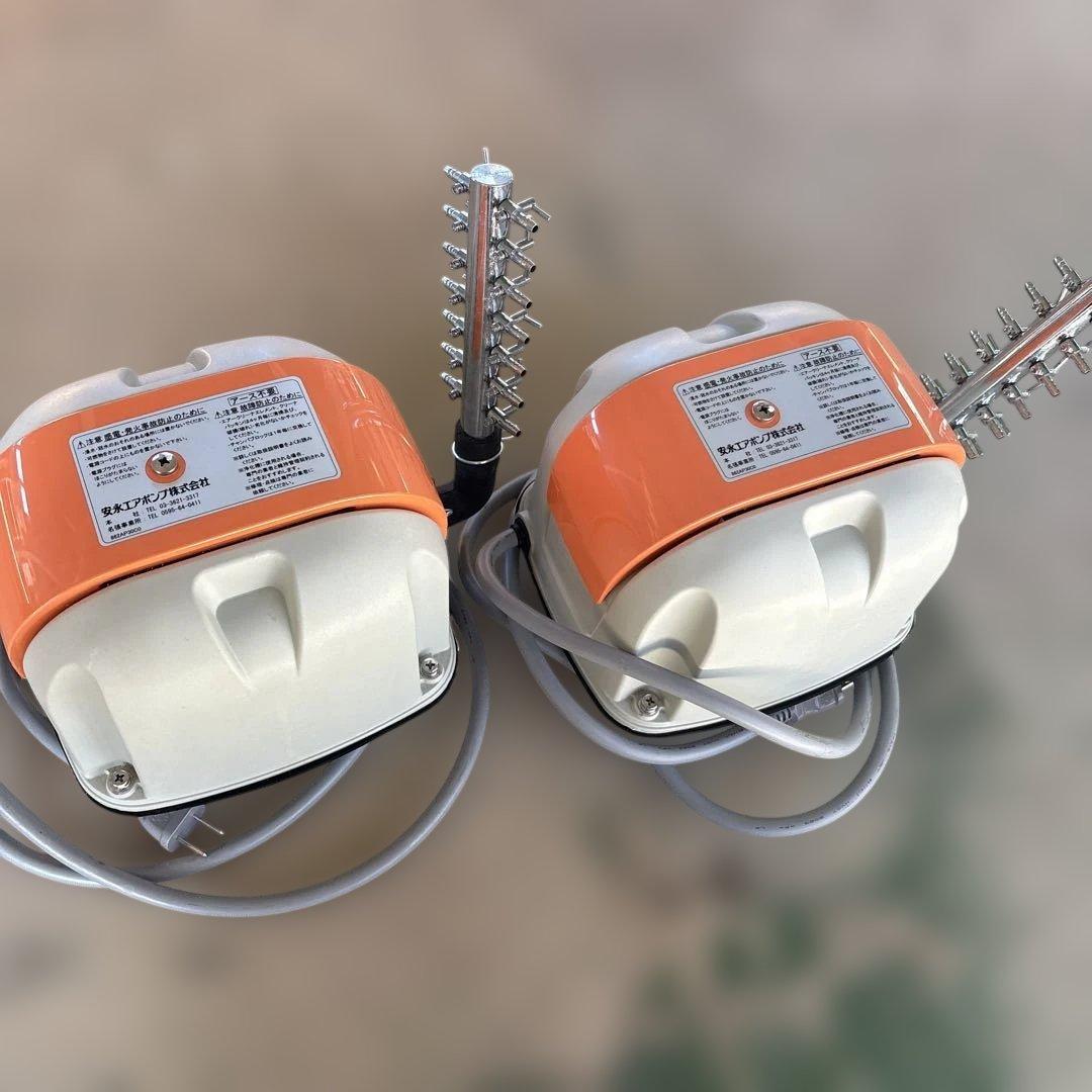 安永 エアーポンプ AP-40P ブロワー Yasunaga 2個まとめ