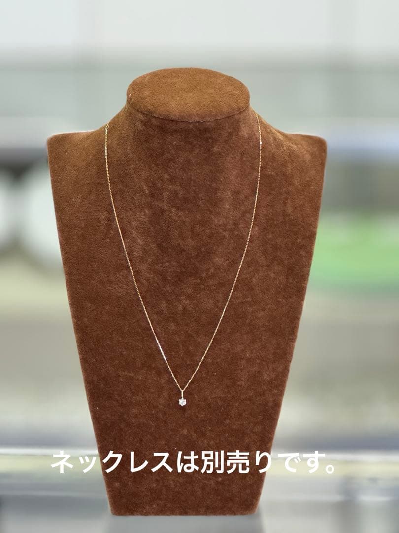jjooll【新品】★K18ダイヤモンド【0.13ct】ペンダントトップ