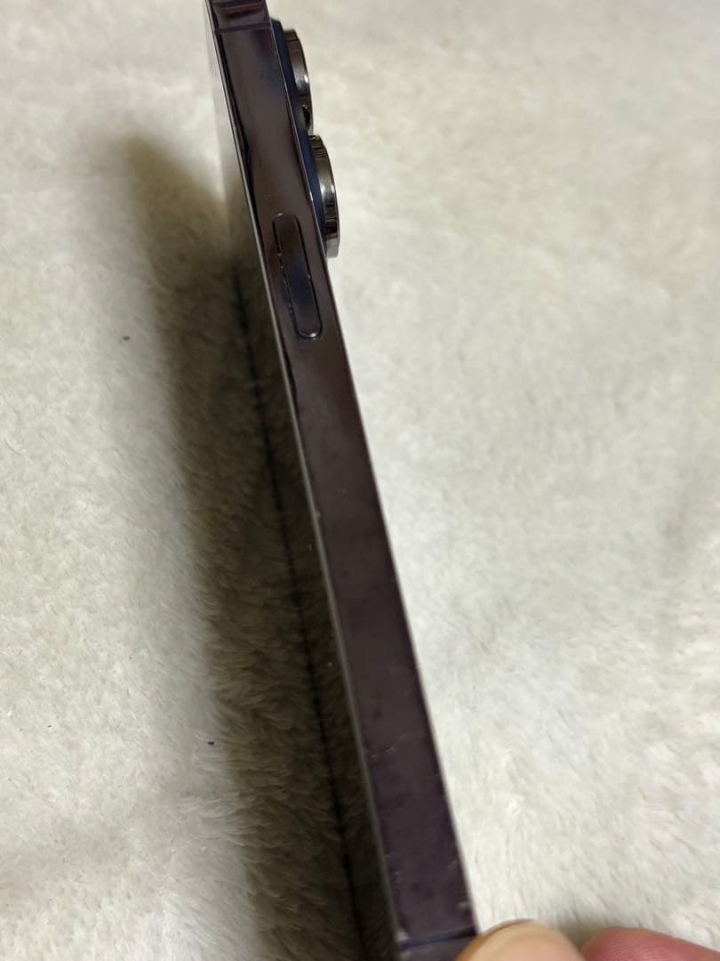 5分のみ値下げApple iPhone 14 Pro ディープパープル 本体