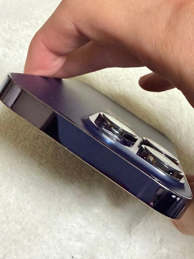 5分のみ値下げApple iPhone 14 Pro ディープパープル 本体