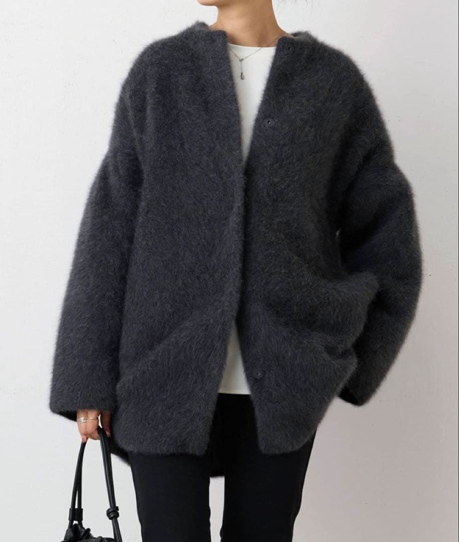 ビアズリー　現行品ファーニットコート