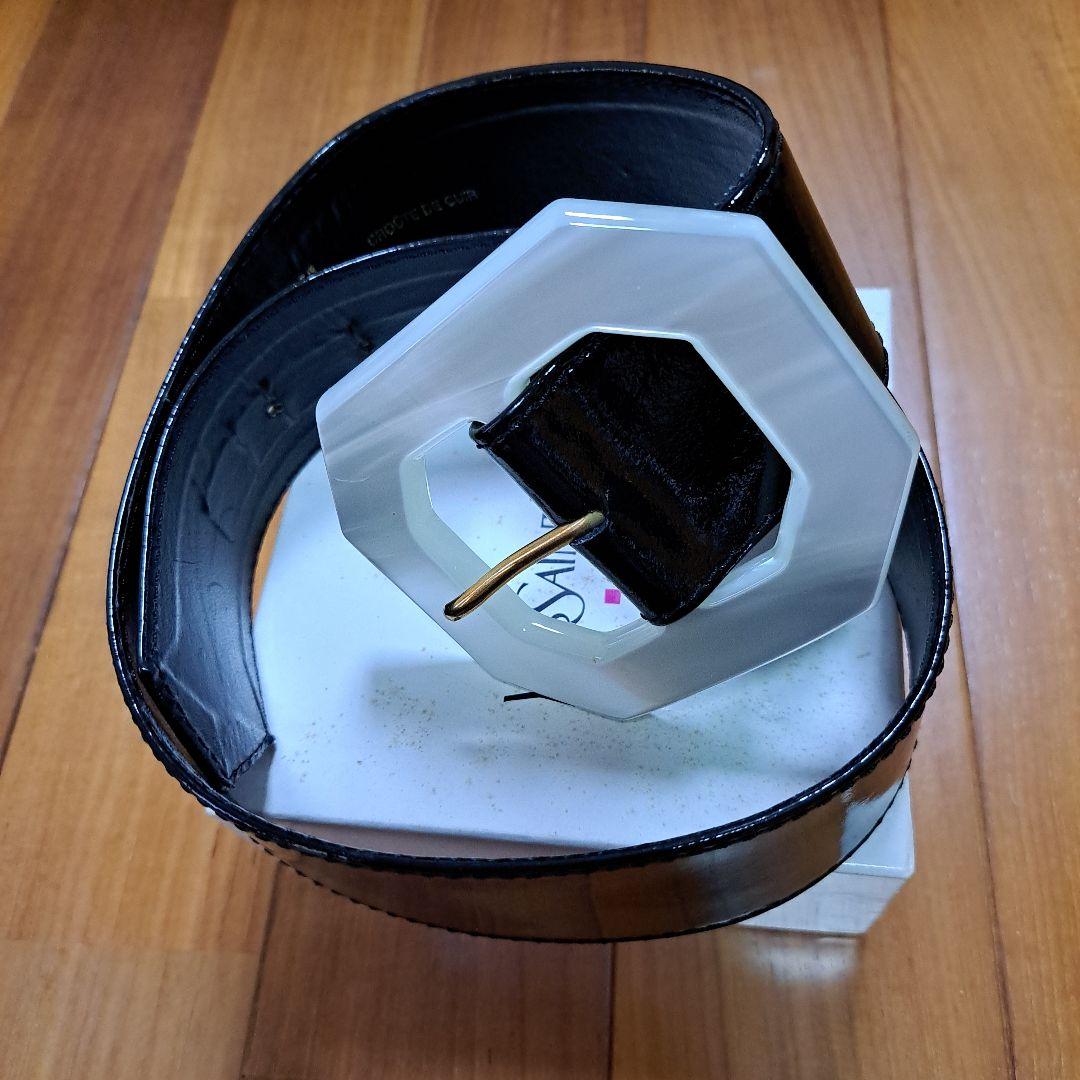 イブサンローラン　リブゴーシュ　エナメルベルト