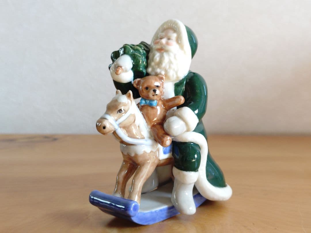 【マミー】ロイヤルコペンハーゲン グリーンサンタ ＆アニュアルサンタ