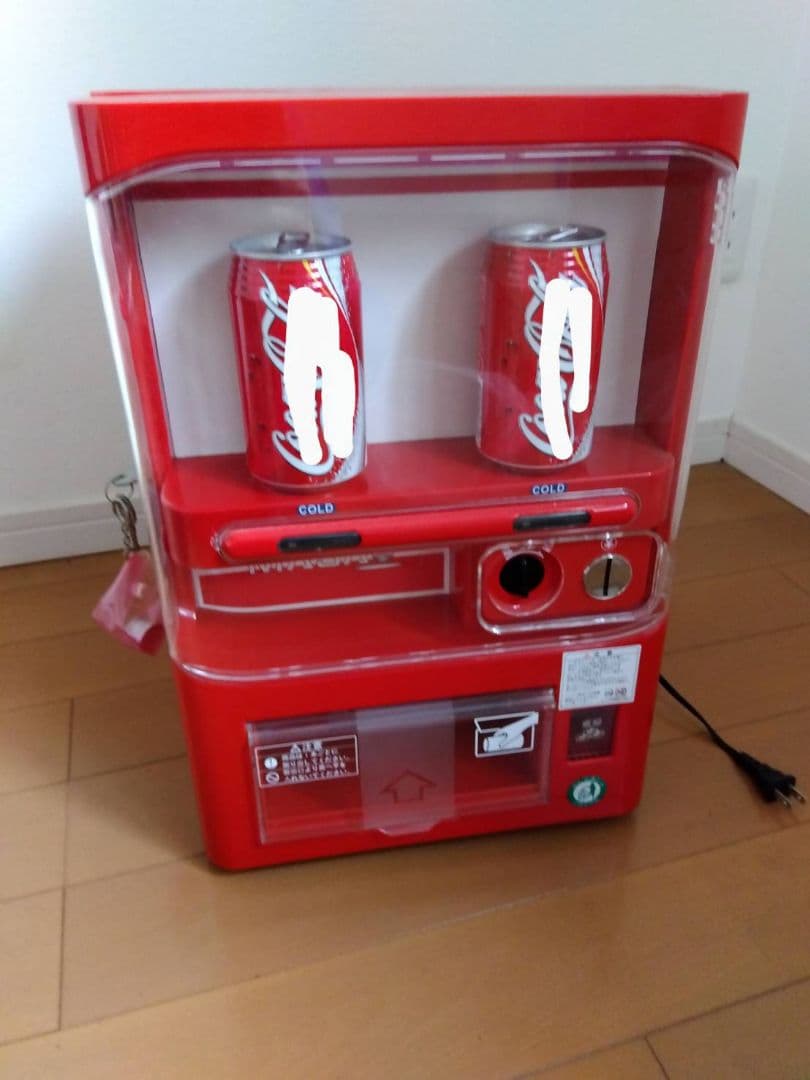 マサオコーポレーション　ミニ自動販売機型冷蔵庫