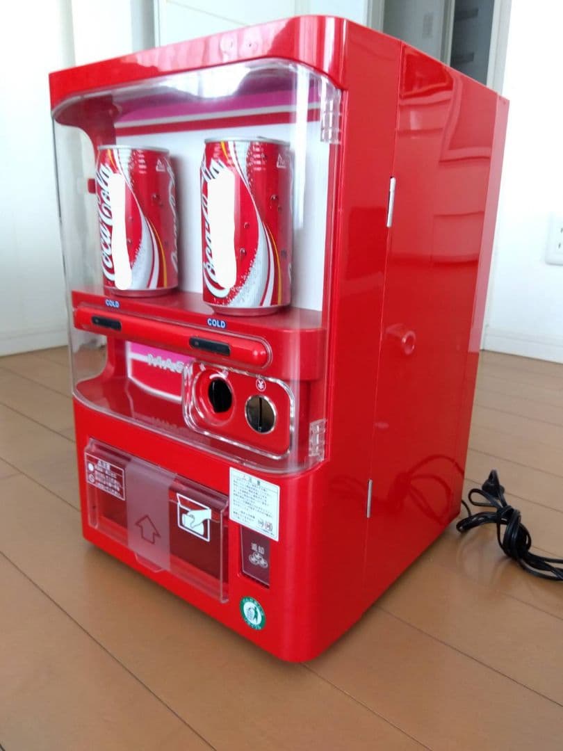 マサオコーポレーション　ミニ自動販売機型冷蔵庫
