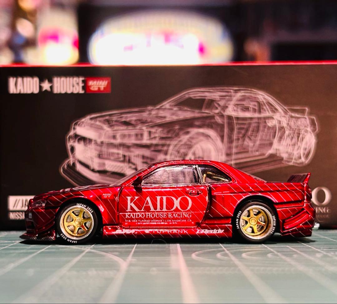 街道ハウス　スカイライン　R34 静岡ホビーショー限定