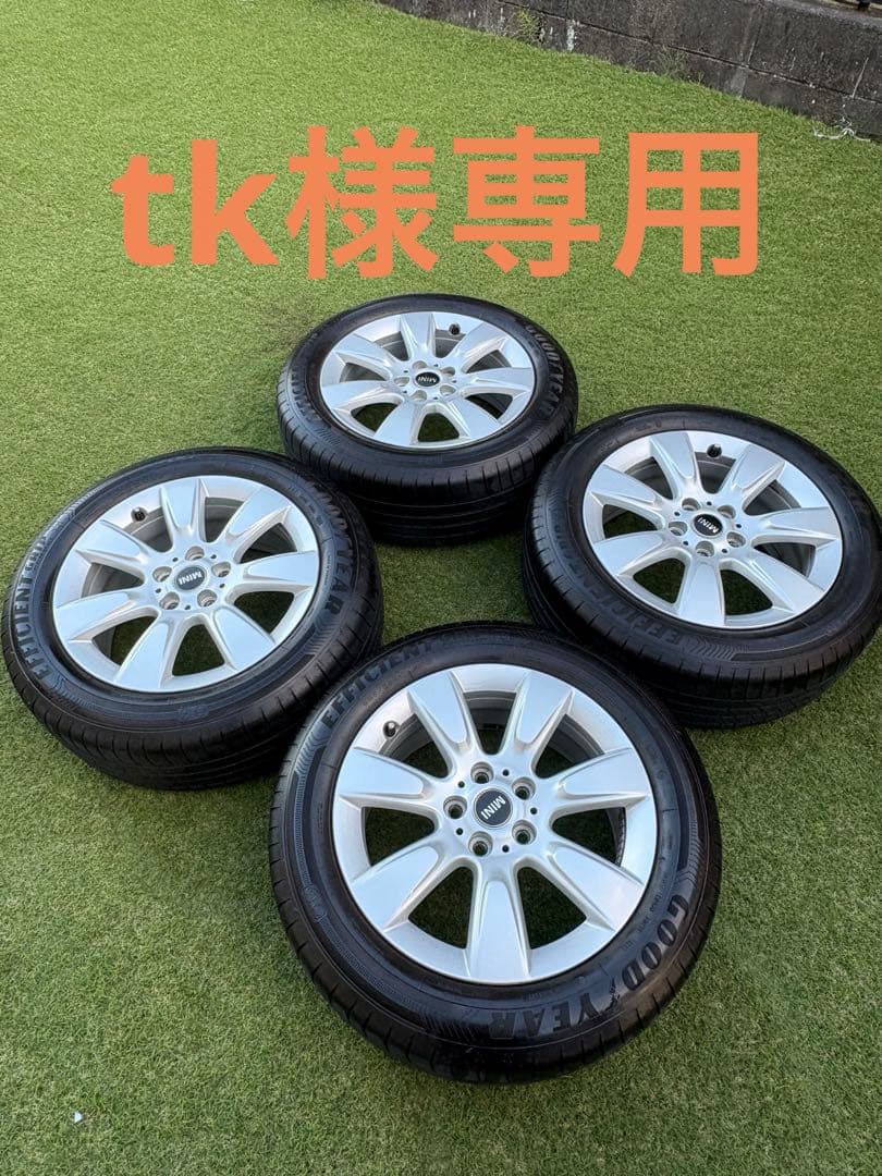 MINIクロスオーバーF60 17インチ 純正ホイール+タイヤ