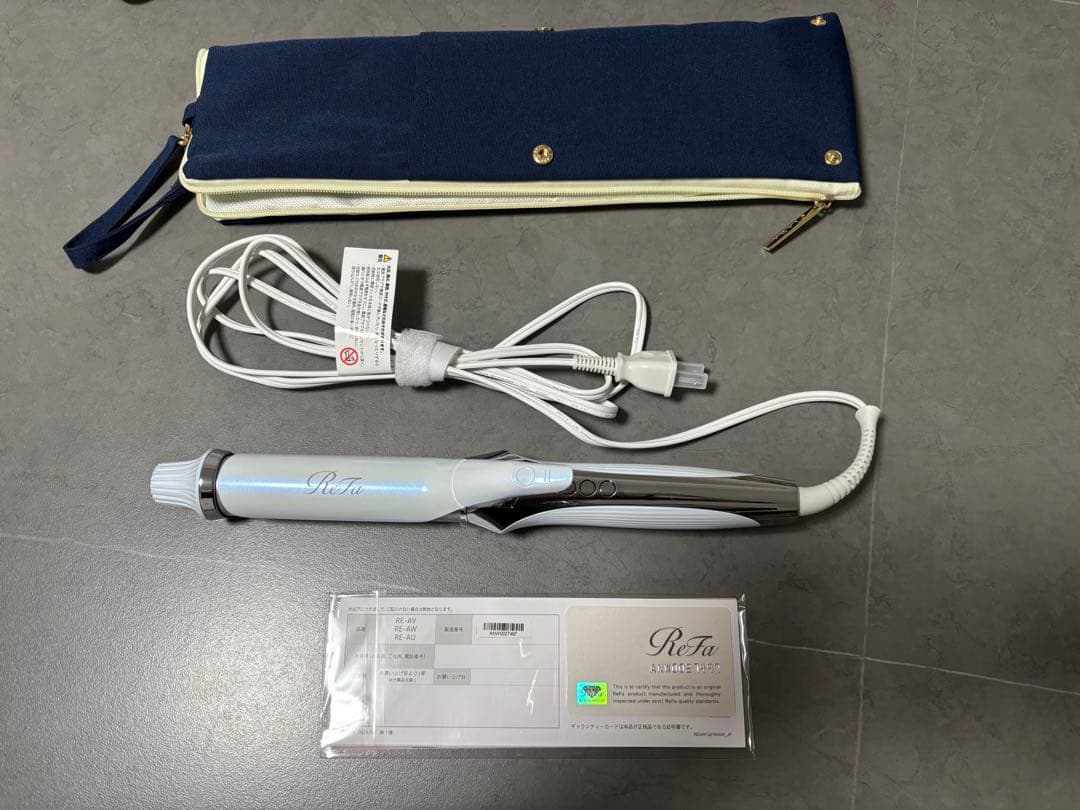 【2024.10購入・ギャランティーカード付】リファカールアイロンプロ 32mm