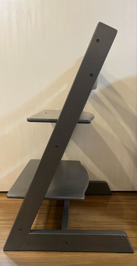 【廃盤カラー】ストッケ　トリップトラップ　ベビーチェア　グレー